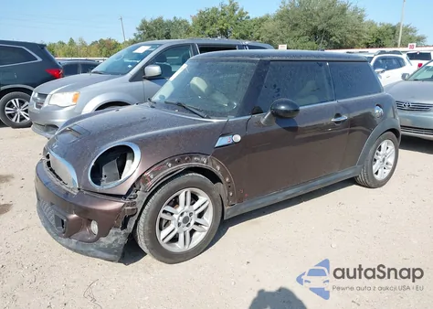 2012 Mini Cooper S z USA, uszkodzony, nr VIN WMWSV3C57CTY19882